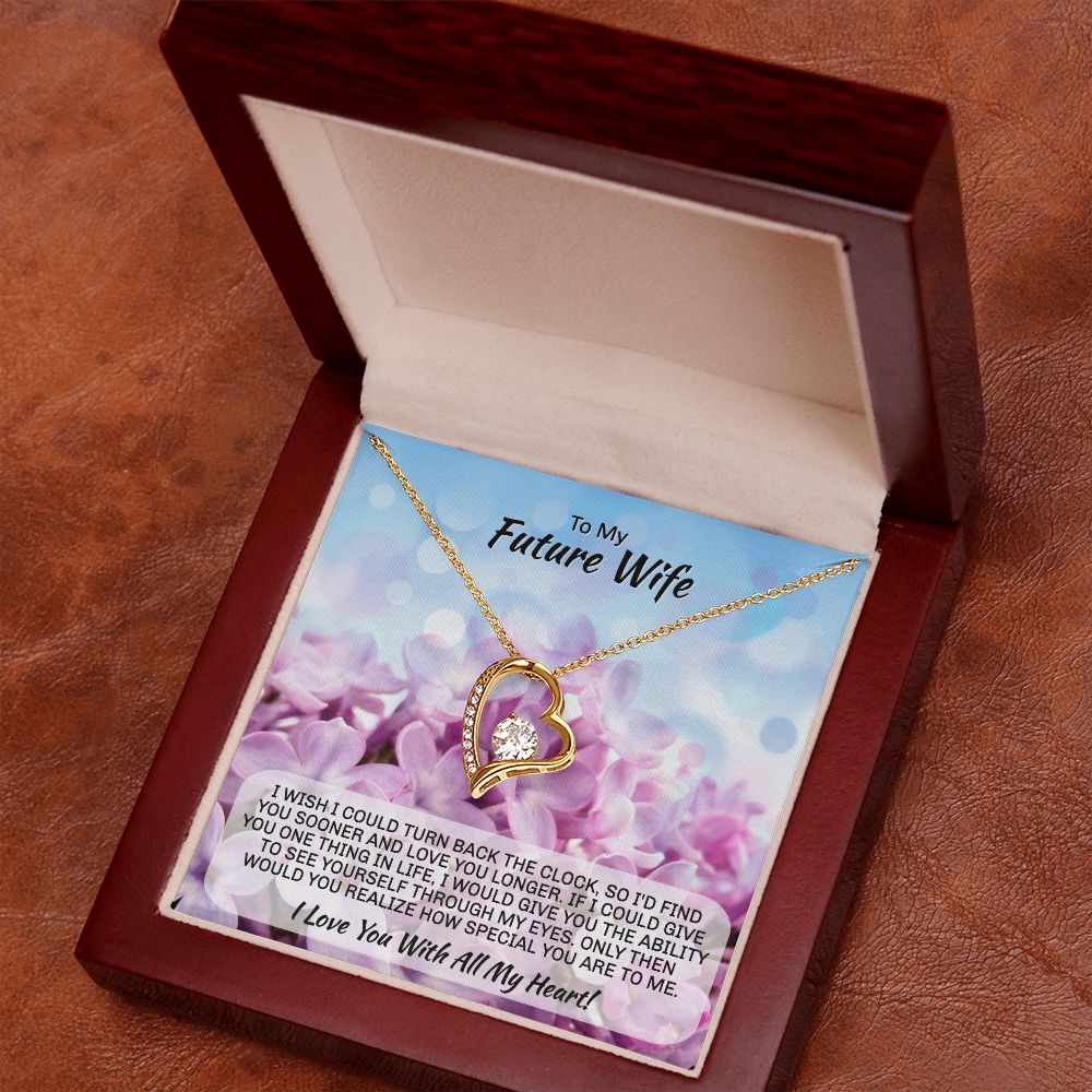 Future Wife gift "Forever Love" Necklace (#1)