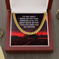 Cuban Link Chain Necklace "Being Better"