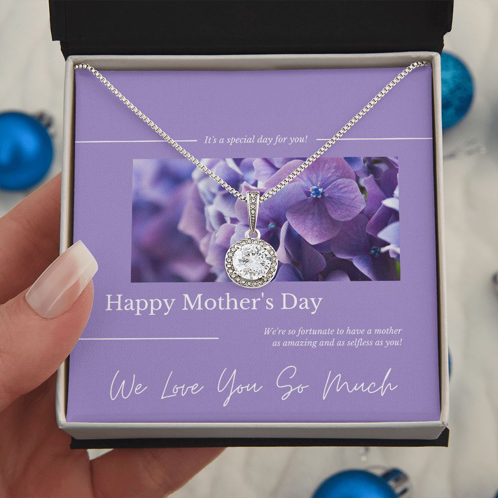 Family to Mother gift "Eternal Hope" Necklace (#31)