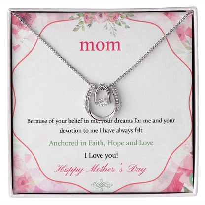 Mother's Day Gift "Lucky In Love" Necklace (#69)