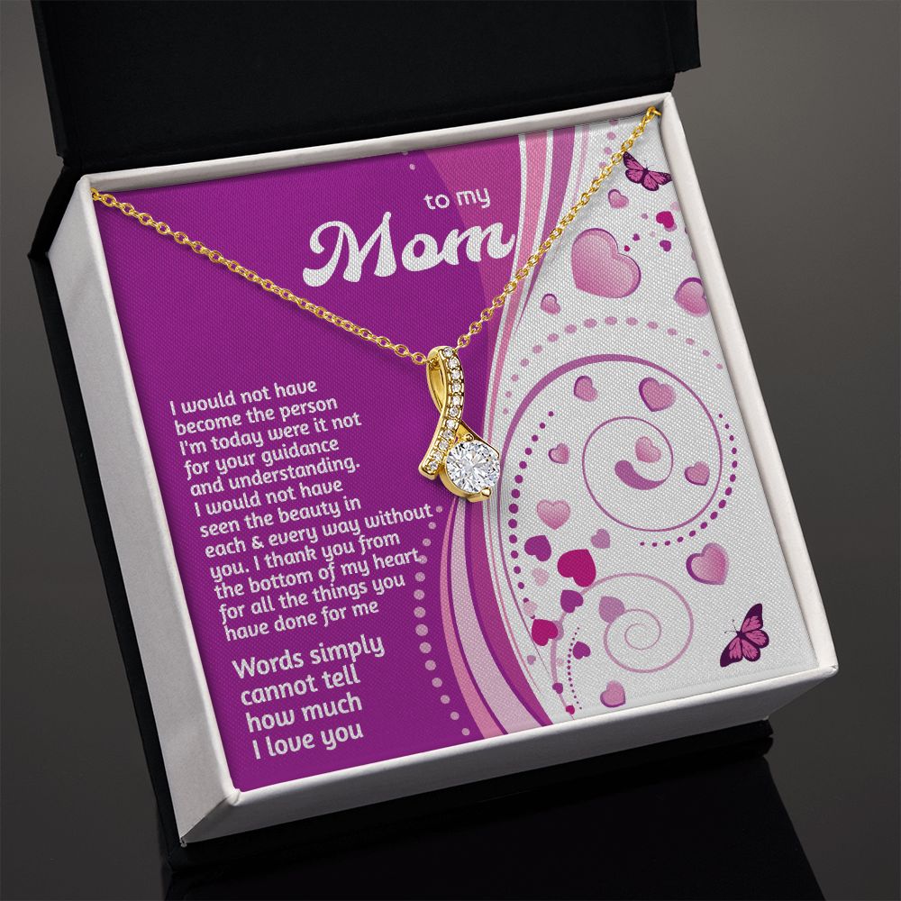 Mother gift "Alluring Beauty" Necklace (#71)