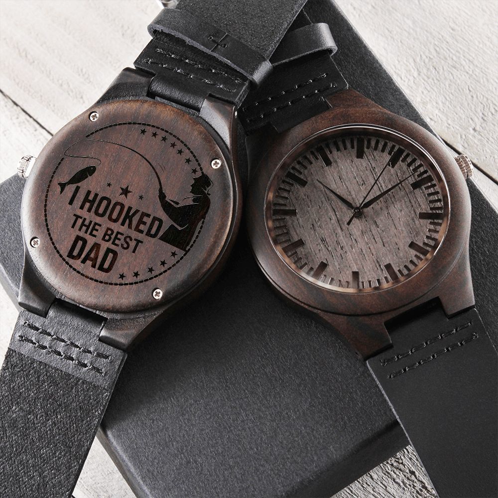 Father's "Engraved Wooden" Watch