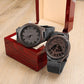 Daughter To Father "Engraved Wooden" Watch