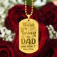 Fathers Day "Engraved Dog Tag" Necklace