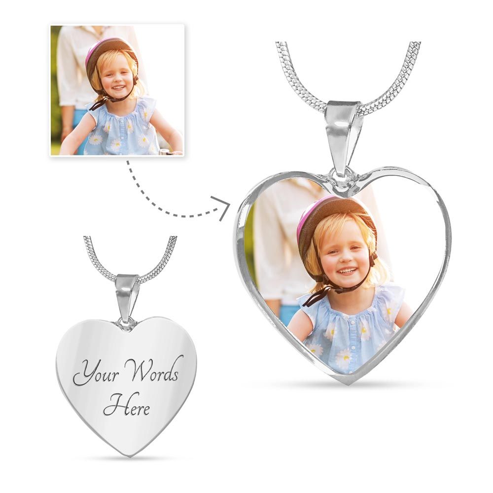 “Buyer Upload” Heart Luxury Necklace