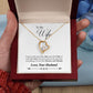 Wife gift "Forever Love" Necklace (#2-3)