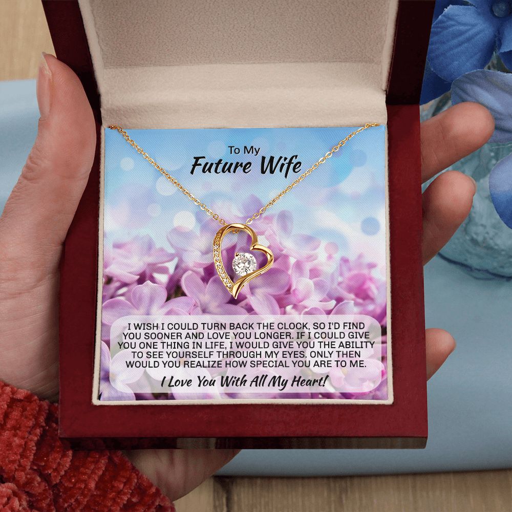 Future Wife gift "Forever Love" Necklace (#1)