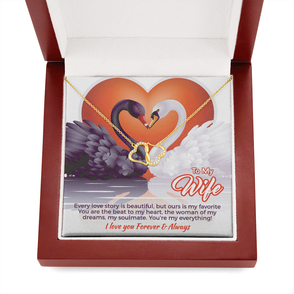 Wife gift "Everlasting Love" Necklace (card 59)