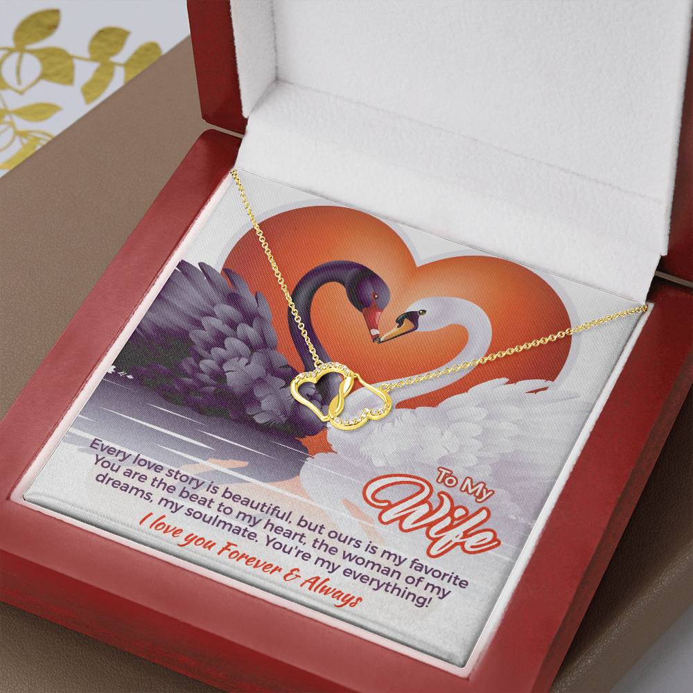 Wife gift "Everlasting Love" Necklace (card 59)