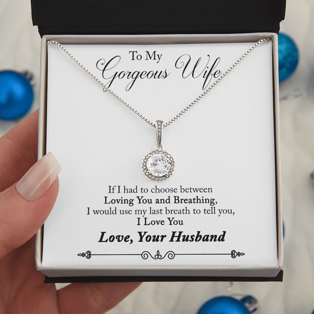 Wife gift "Eternal Hope" Necklace (#2-1)