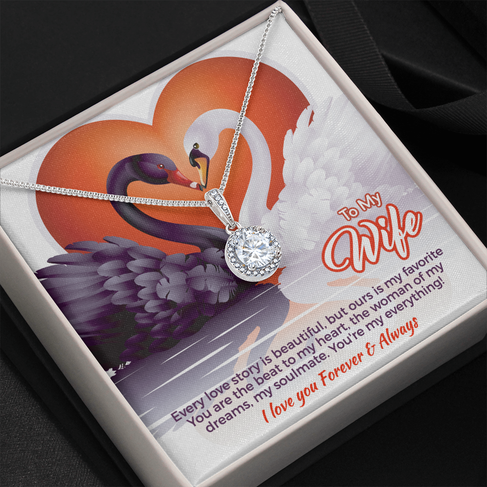 Wife gift "Eternal Hope" Necklace (card 59)