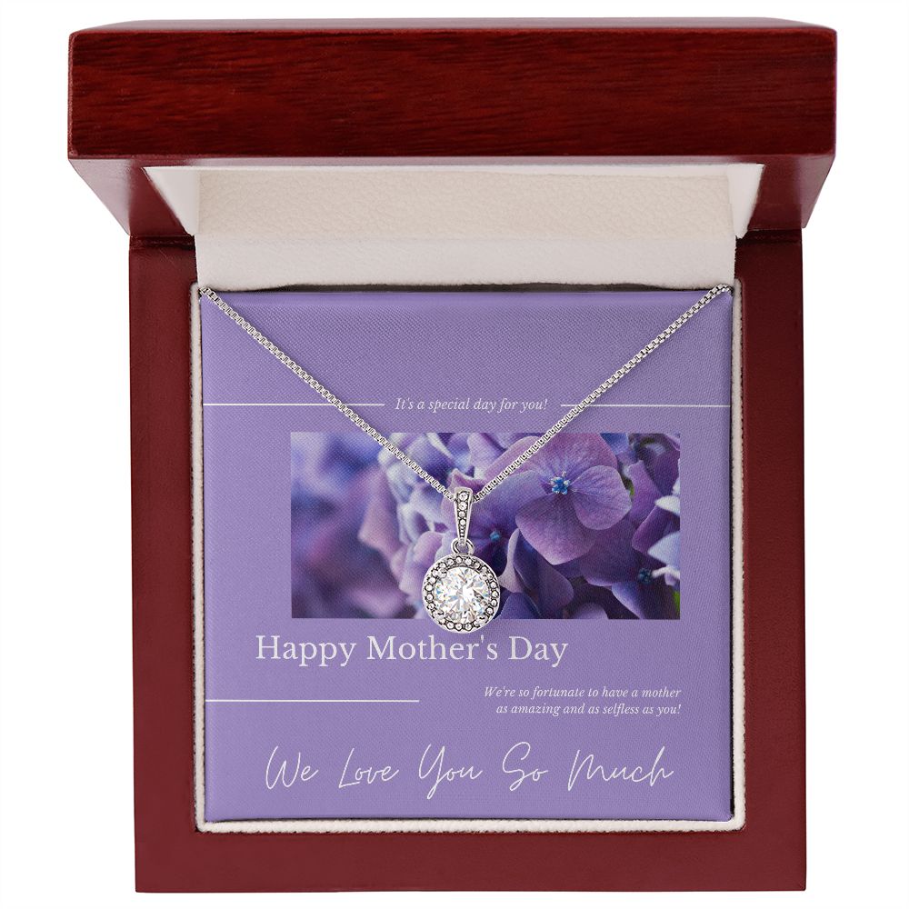Family to Mother gift "Eternal Hope" Necklace (#31)