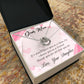 Daughter to Mother gift "Lucky In Love" Necklace (#68)