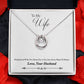 Wife gift "Lucky in Love" Necklace (#2-4)
