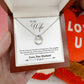 Wife gift "Lucky in Love" Necklace (#2-5)