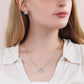 Mother's Day gift "Love Knot" Earring & Necklace Set (#67)