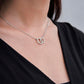 Mother gift "Perfect Pair" Necklace (#71)