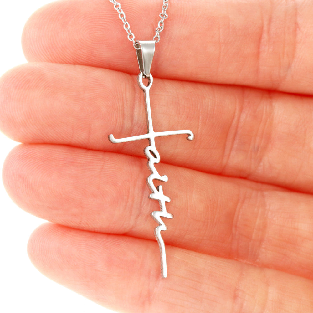 Faith Cross Necklace (card 66)