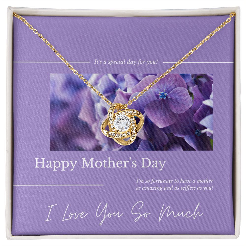 Child to Mother "Love Knot" Necklace (#31)