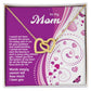 Mother gift "Interlock Hearts" Necklace (#71)