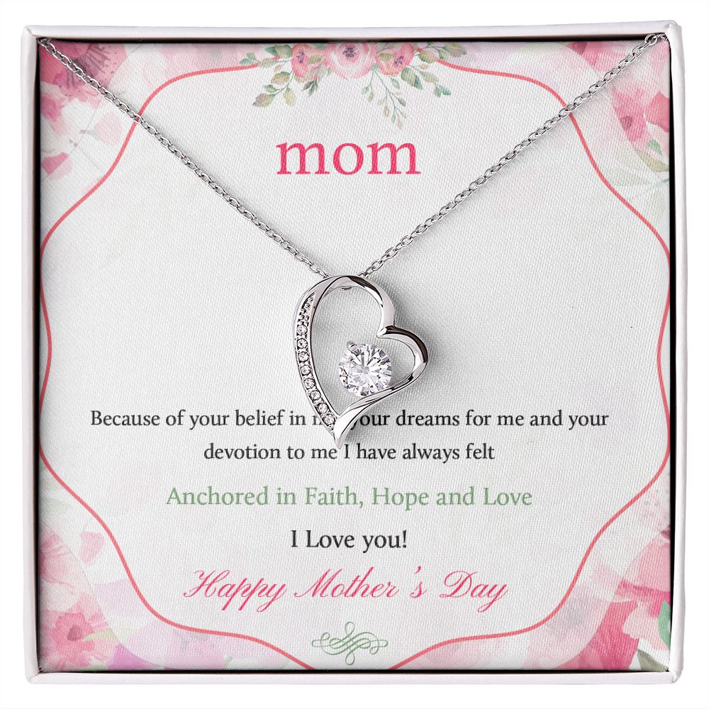 Mother's Day Gift "Forever Love" Necklace (#69)