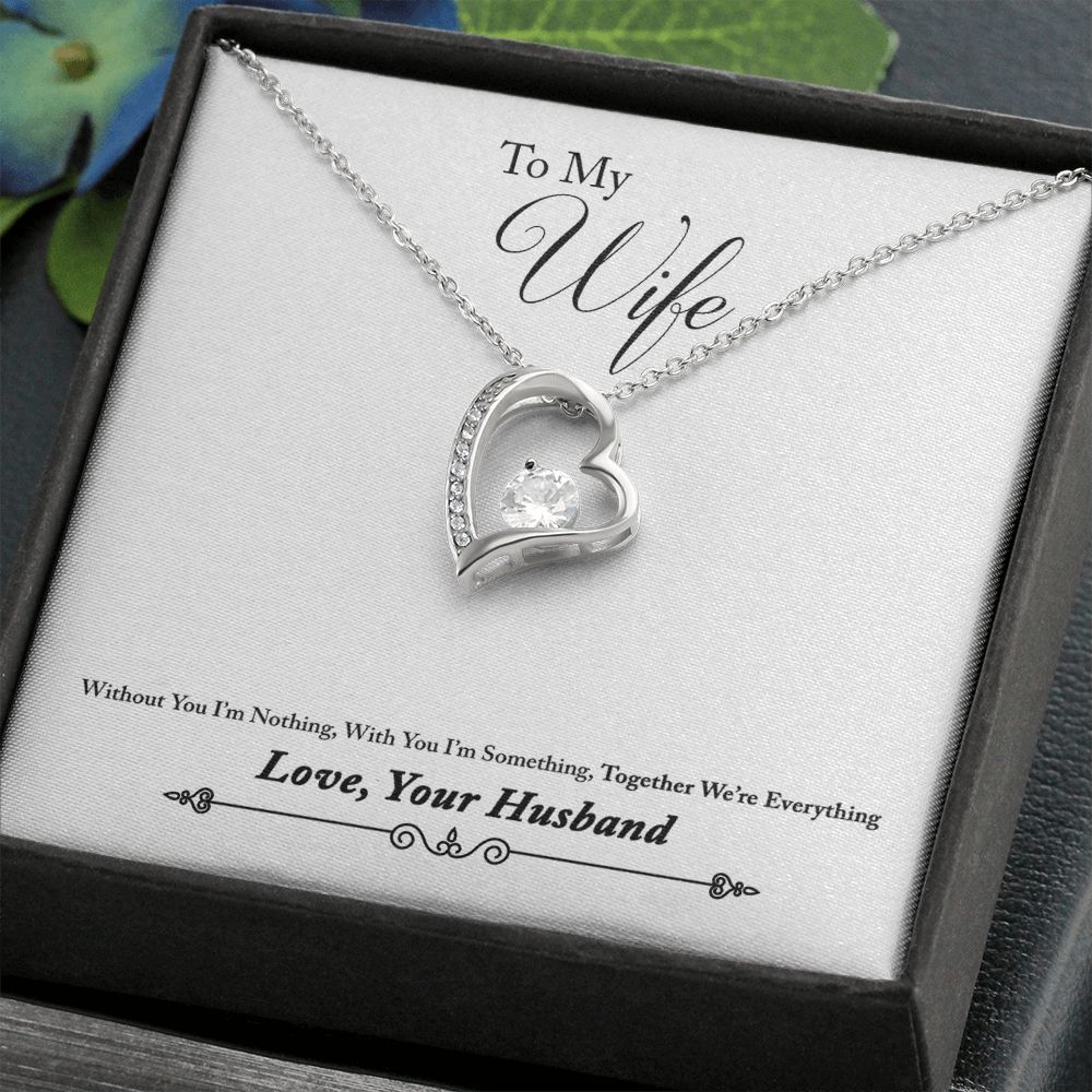 Wife gift "Forever Love" Necklace (#2-2)